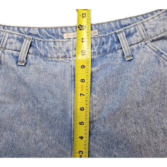 Levi '94 Baggy Cargo JEANS Size 29x30 Mid Rise Loose Adjustable Hem New Wide Leg - Picture 7 of 11